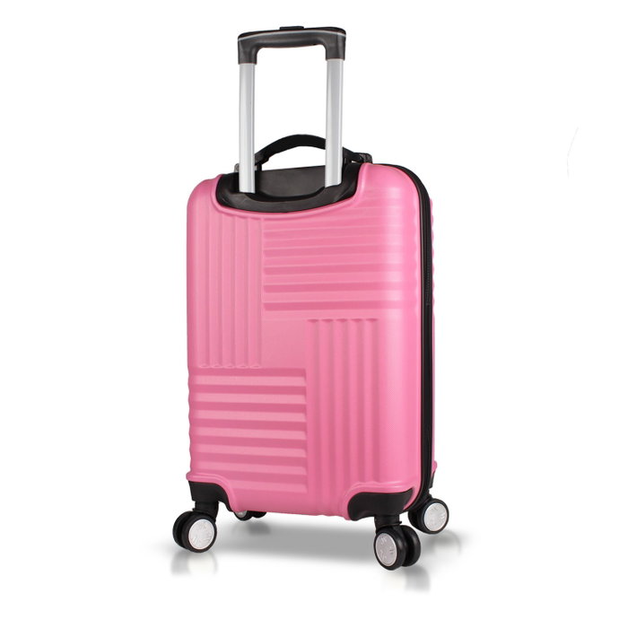 Zoozie Bags 8548 Maleta Rosa ABS Ruedas 360 Candado Codificado Cabina 37LT